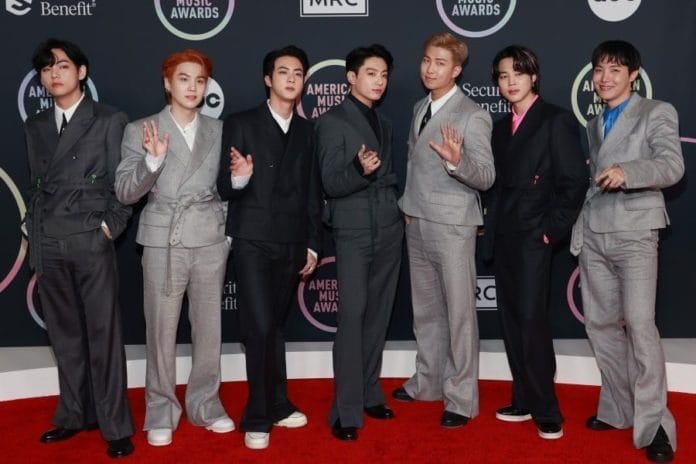 BTS American Music Award 2021