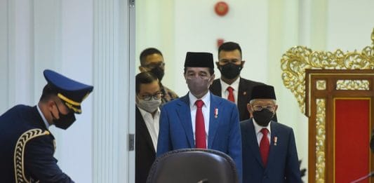 Presiden Jokowi Rapat Kabinet