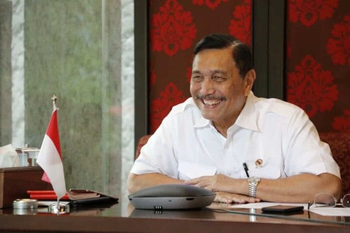 Menteri Koordinator Bidang Maritim dan Investasi Luhut Panjaitan