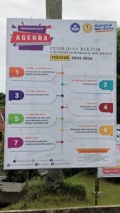 Tahapan pemilihan rektor Unsoed