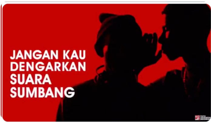 Giring Ganesha mengunggah video Jangan Kau Dengarkan Suara Sumbang