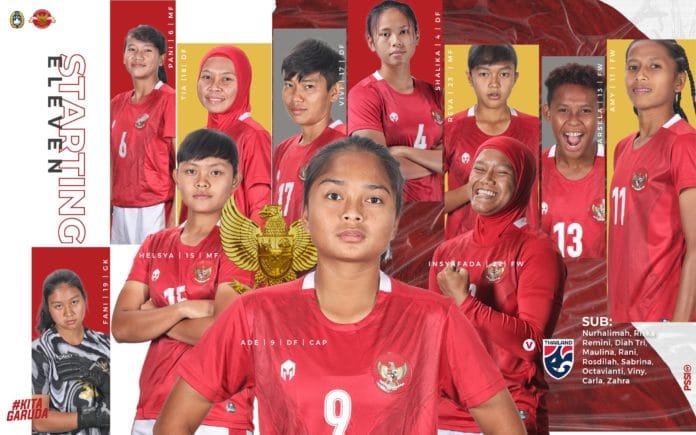 Skuad Timnas Putri Indonesia