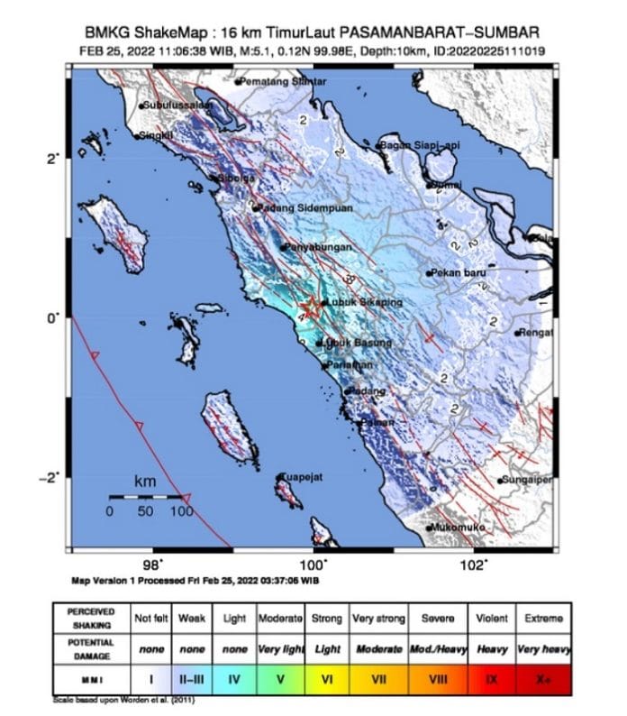 Gempa Susulan Pasaman SUmbar
