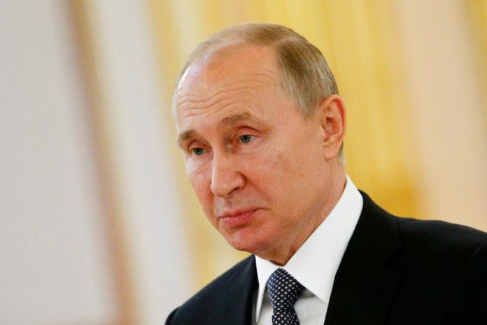 Presiden Rusia Vladimir Putin