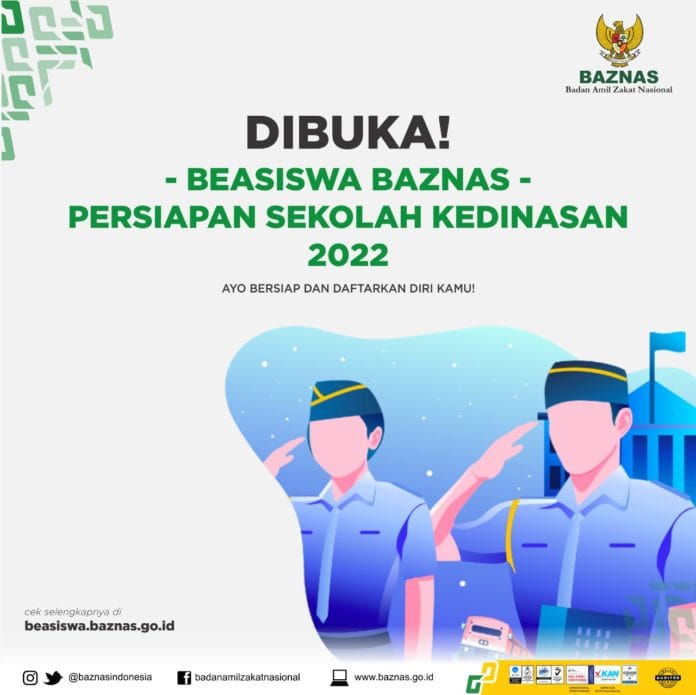 Baznas buka pendaftaran beasiswa sekolah kedinasan 2022
