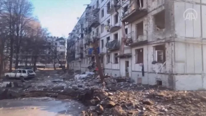 Suasana Ukraina setelah invasi Rusia