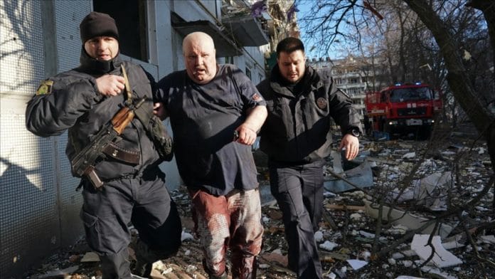 ukraina selamatkan warga Tentara Ukraina