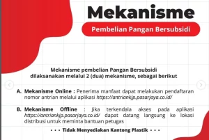 mekanisme pangan bersubsidi kjp april 2022