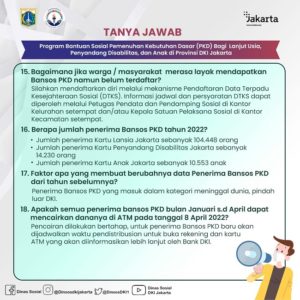 Kartu Lansia Jakarta (KLJ) 2022 Cair