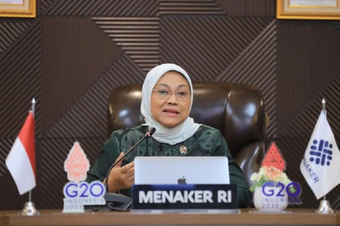 MENAKER IDA FAUZIYAH bantuan subsidi upah BSU BPJS Ketenagakerjaan kapan cair