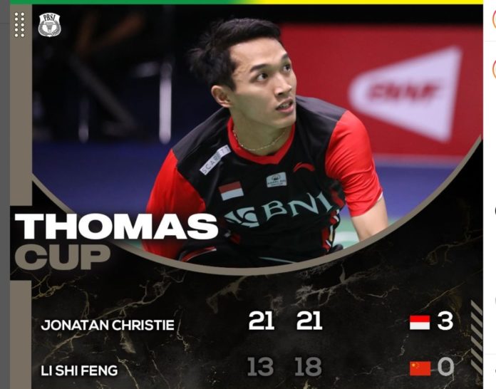 Indonesia Hadapi Jepang di Semifinal Thomas Cup 2022, Ini Link Live Streamingnya 