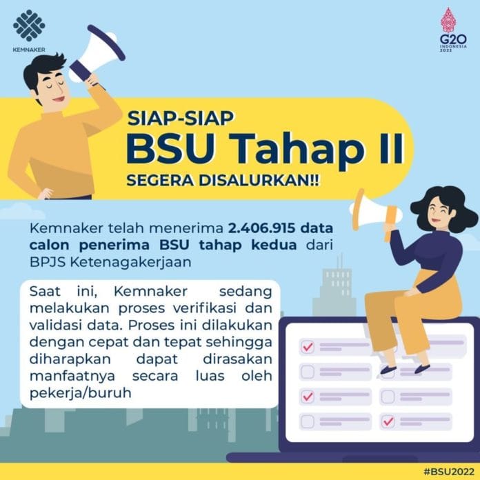 BSU tahun 2022 tahap 2 akan cair