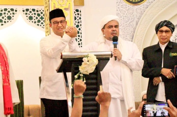 Anies Baswedan Rizieq Shihab