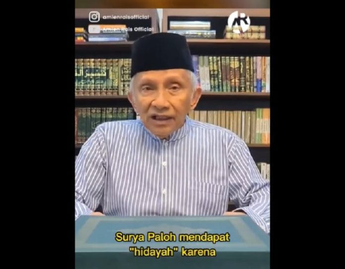 Amien Rais: Surya Paloh Dapat Hidayah, Jokowi (Masih) Dholalah