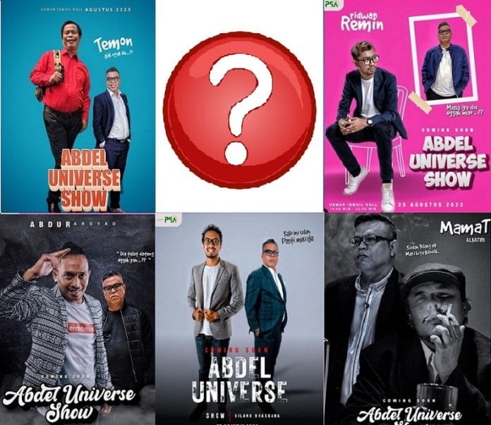 Abdel Universe Show: Cing Abdel akan Ditemani Sosok Idola Kaum Hawa, Siapa Dia?