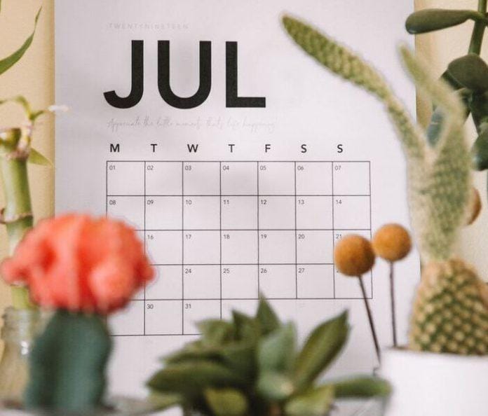 Tanggal 1 Juli 2023 adalah hari apa?