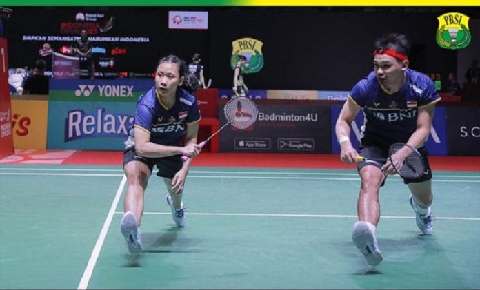 Hasil Taipei Open 2023: Rinov/Tari Sukses Melaju ke Babak Kedua Hempaskan Pasangan Australia.