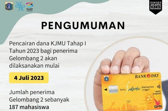 KJMU 2023 Tahap I Gelombang 2 Cair Per 4 Juli, Siap-siap Dana Masuk ke Rekening