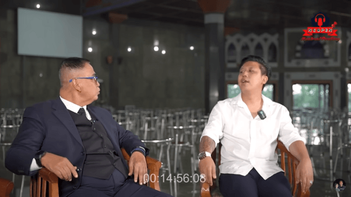 Wawancara Panji Gumilang bersama influencer Pablo Benua dalam Kanal Youtube Reyben Entertainment, Sabtu 8 Juli 2023.