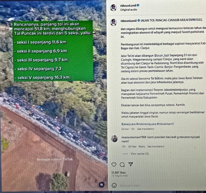 Tol Puncak - Cianjur