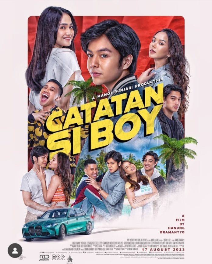 Poster Film Catatan Si Boy yang akan tayang 17 Agustus 2023 mendatang (Akun Instagram Film Catatan Si Boy)