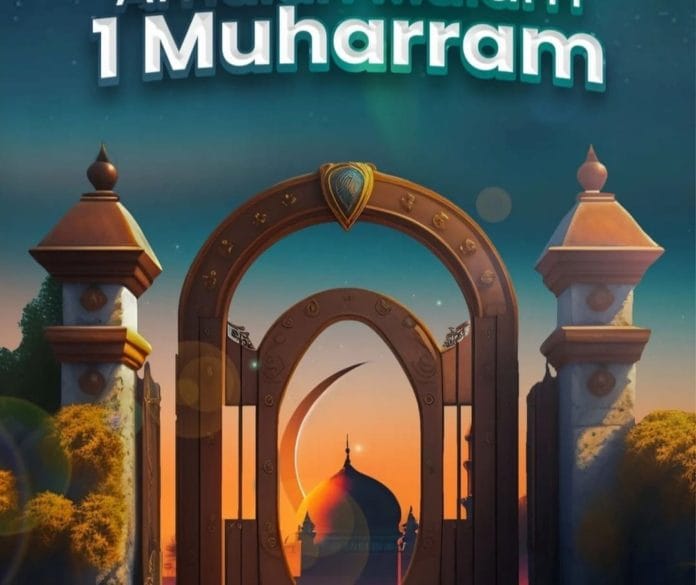 Ilustrasi 1 Muharram (Akun Instagram Alasror_smg)