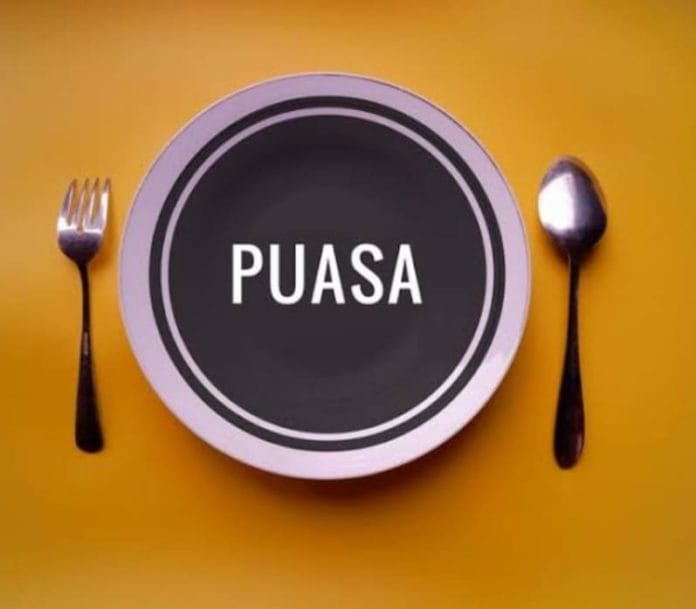 Ilustrasi puasa.
