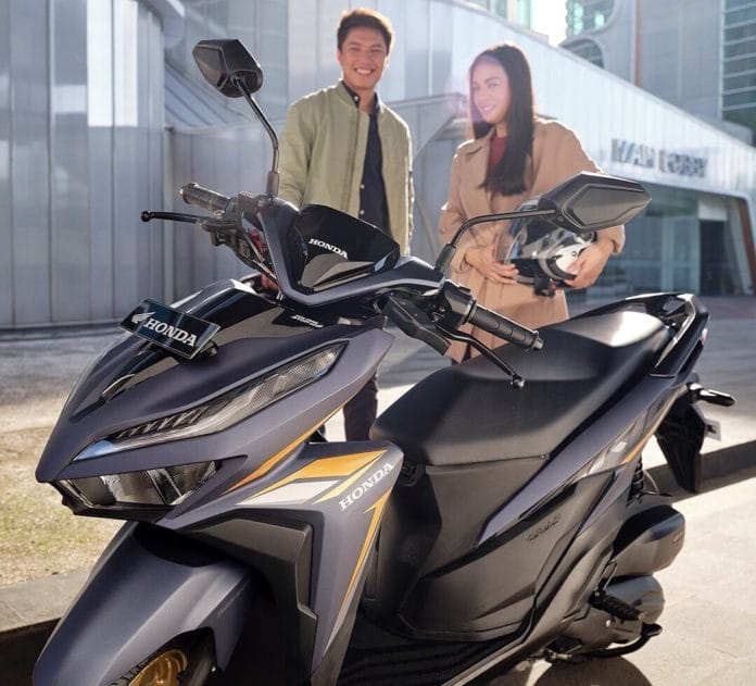 Motor Honda terkait bercak kuning viral