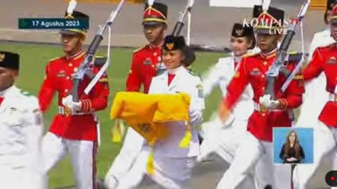 Fakta Mencengangkan Sosok Pembawa Baki Paskibraka Nasional 2023, Lilly Indiani Suparman Wenda