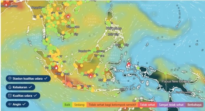 Polusi Udara Kota Depok Masih Nomor 1 di Indonesia, Masuk Kategori Sangat Tidak Sehat Versi IQAir (30 Agustus)