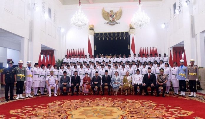 Daftar 76 Paskibraka Yang Bertugas di Istana Merdeka: Silakan Cek Anggota dari Daerah Kalian