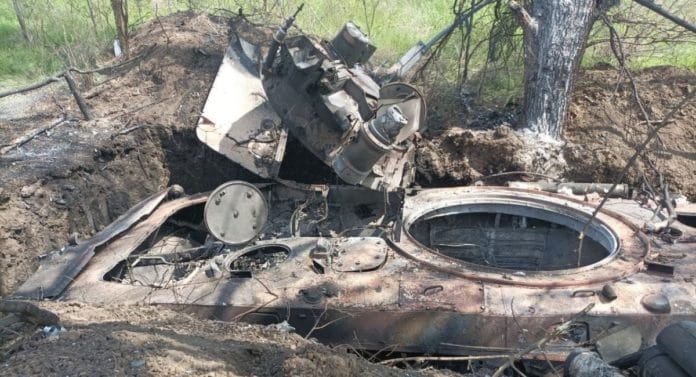 Tank Tusia Tank BMP-2M Rusia