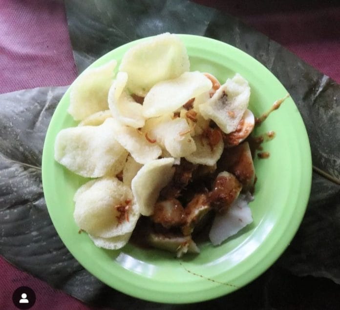 Ilustrasi kuliner legendaris Bogor Doclang (Akun Instagram Doclang 123)