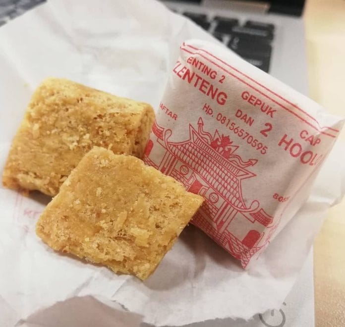 Enting enting gepuk salah satu oleh oleh legendaris khas Salatiga. (Akun Instagram Adhi Widjajanto)