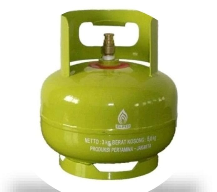 Gas Elpiji 3 kg. Mulai 1 Januari 2024, Beli Elpiji Subsidi 3 Kg Wajib Bawa KTP (Istimewa)