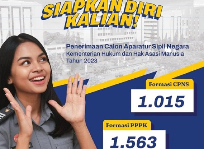 Informasi Terbaru CPNS Kemenkumham 2023 Terkait Formasi, Jadwal, dan Syaratnya, Ini Penjelasan Biropeg