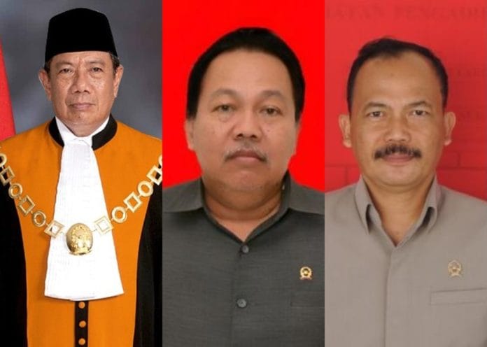 Suhadi SH MH, Suharto SH MHum, dan Yohanes Priyana SH MH.