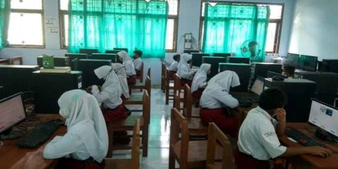 simulasi anbk anak SD