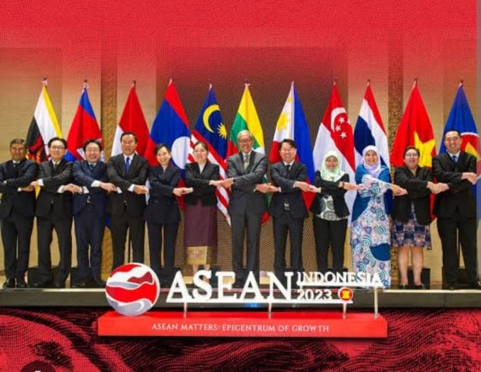 Pelaksanaan KTT ASEAN 2023 dengan tuan rumah di Indonesia (Akun Instagram Bank Indonesia)