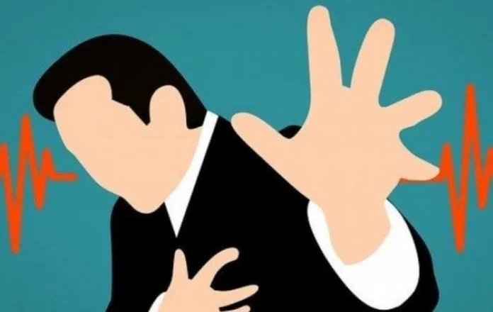 Ilustrasi nyeri dada karena kolesterol tinggi (Pixabay)