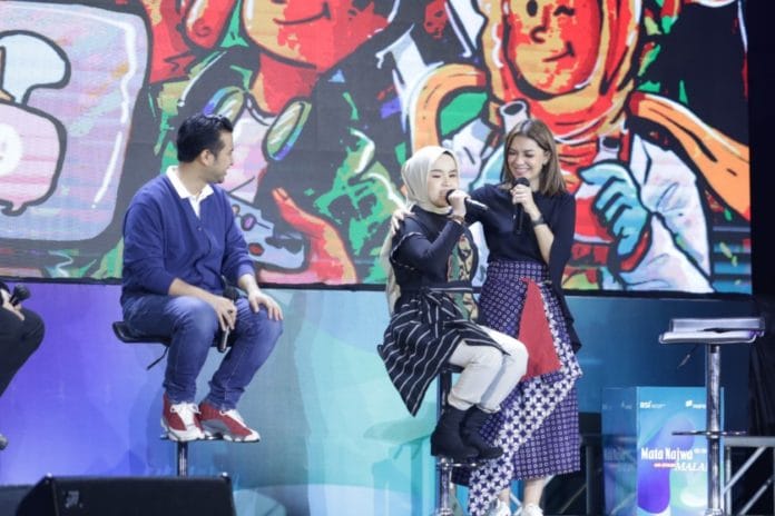 putri ariani bersama najwa shihab