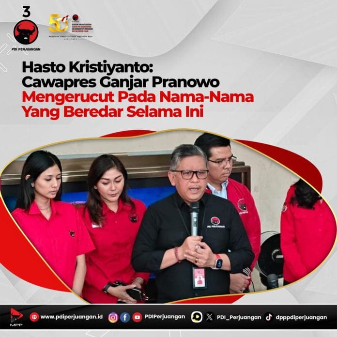 Sekjen PDI Hasto Kristianto