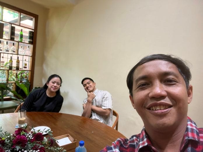 Puan-Kaesang Pertemuan Puan Maharani dan kaesang Pangarep