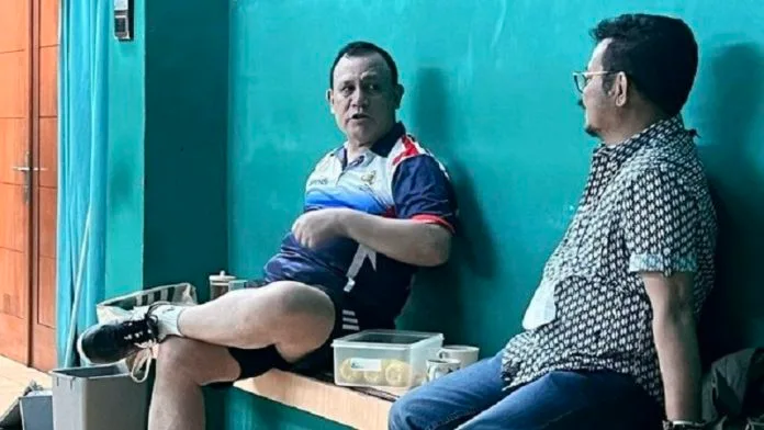 BOCOR! Foto Kebersamaan Ketua KPK Firli Bahuri Dengan Syahrul Yasin Limpo Viral Di Medsos