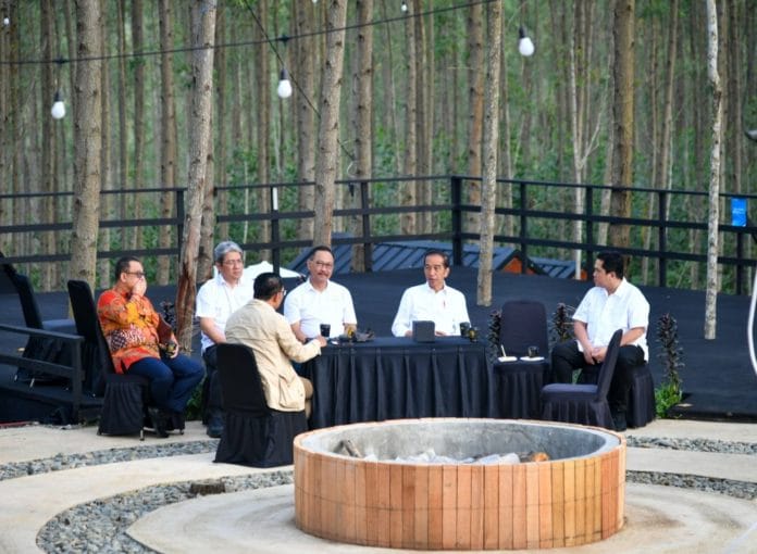 Presiden Jokowi di IKN