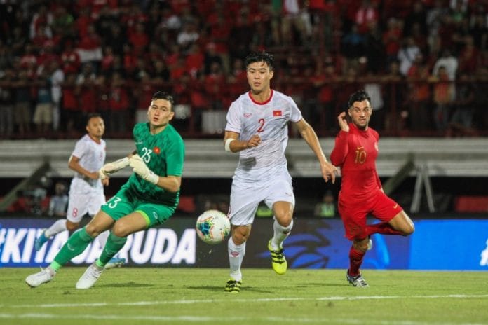 Indonesia vs Vietnam di Piala AFF.
