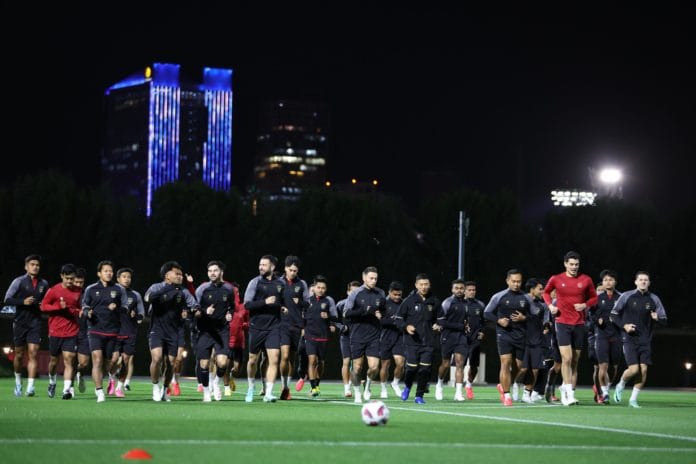 Timnas Indonesia jalani latihan perdana di Qatar, Minggu Timnas Indonesia