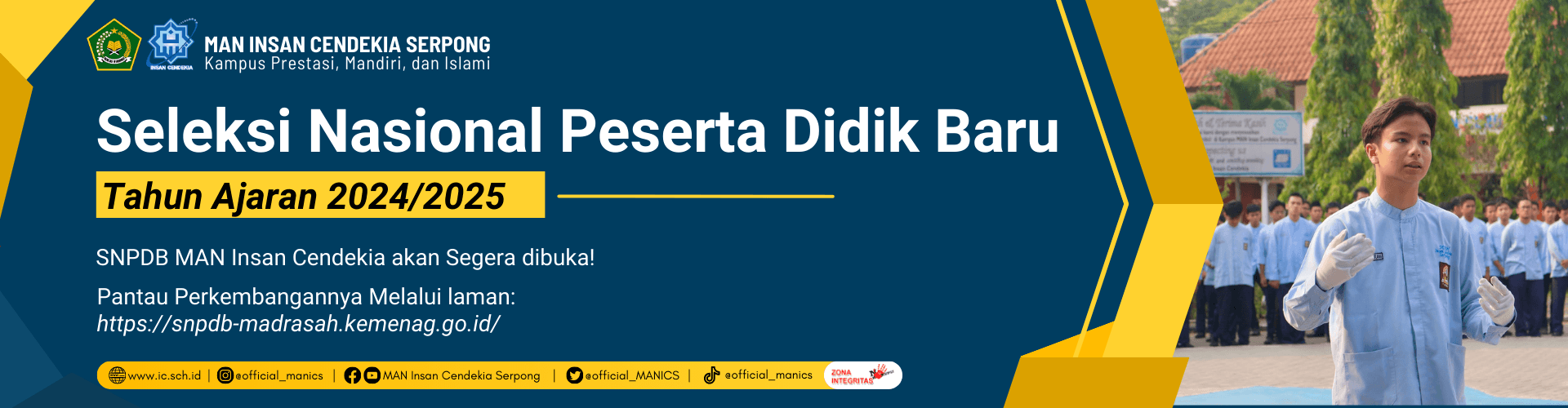 Pendaftaran MAN Insan Cendekia 2024, Simak Syarat dan Caranya