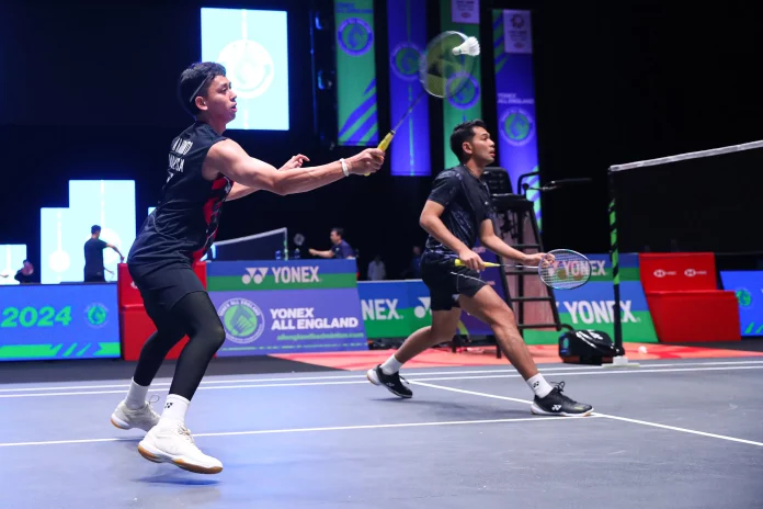 Juara All England 2023 Fajar Alfian/Muhammad Rian Ardianto,
