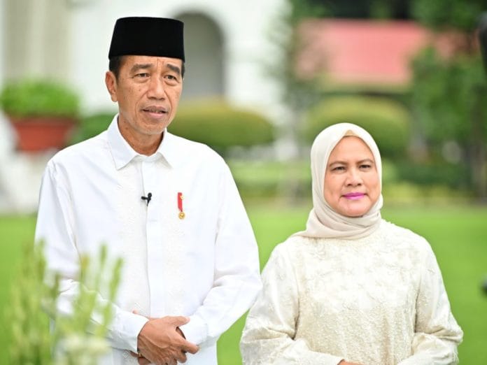 Presiden dan Ibu Iriana Jokowi